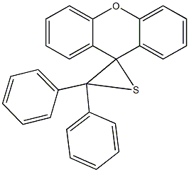 3,3-diphenylspiro[thiirane-2,9'-(9'H)-xanthene]|