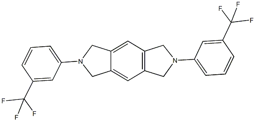 2,6-bis[3-(trifluoromethyl)phenyl]-1,2,3,5,6,7-hexahydropyrrolo[3,4-f]isoindole|