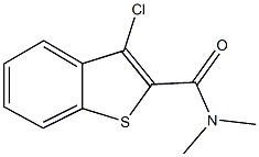 3-chloro-N,N-dimethyl-1-benzothiophene-2-carboxamide|