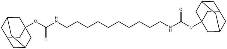 352636-92-1 1-adamantyl 10-{[(1-adamantyloxy)carbonyl]amino}decylcarbamate