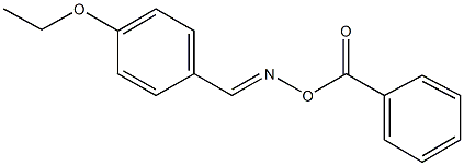 4-ethoxybenzaldehyde O-benzoyloxime|