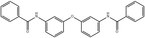 N-{3-[3-(benzoylamino)phenoxy]phenyl}benzamide Struktur