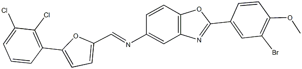 352639-38-4 2-(3-bromo-4-methoxyphenyl)-N-{[5-(2,3-dichlorophenyl)-2-furyl]methylene}-1,3-benzoxazol-5-amine