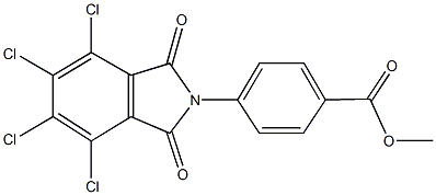 methyl 4-(4,5,6,7-tetrachloro-1,3-dioxo-1,3-dihydro-2H-isoindol-2-yl)benzoate|