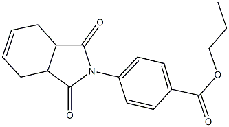 352644-29-2 propyl 4-(1,3-dioxo-1,3,3a,4,7,7a-hexahydro-2H-isoindol-2-yl)benzoate