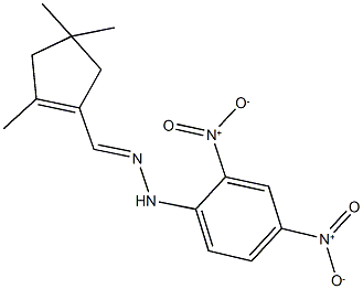 352656-68-9 2,4,4-trimethyl-1-cyclopentene-1-carbaldehyde {2,4-bisnitrophenyl}hydrazone