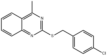 352659-18-8 4-chlorobenzyl 4-methyl-2-quinazolinyl sulfide