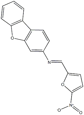 N-[(5-nitro-2-furyl)methylene]dibenzo[b,d]furan-3-amine,352666-16-1,结构式