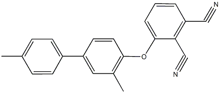3-[(3,4'-dimethyl[1,1'-biphenyl]-4-yl)oxy]phthalonitrile,352672-35-6,结构式