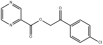 2-(4-chlorophenyl)-2-oxoethyl 2-pyrazinecarboxylate,352672-50-5,结构式