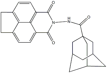 N-(1,3-dioxo-1,3,6,7-tetrahydro-2H-indeno[6,7,1-def]isoquinolin-2-yl)-1-adamantanecarboxamide|