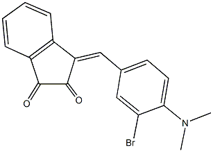 353253-57-3 3-[3-bromo-4-(dimethylamino)benzylidene]-1H-indene-1,2(3H)-dione