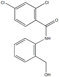 2,4-dichloro-N-[2-(hydroxymethyl)phenyl]benzamide Structure