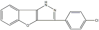3-(4-chlorophenyl)-1H-[1]benzofuro[3,2-c]pyrazole|