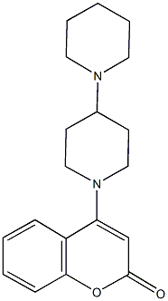 4-(1',4-bipiperidin-1-yl)-2H-chromen-2-one Structure