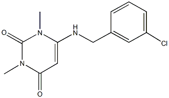 353256-67-4 6-[(3-chlorobenzyl)amino]-1,3-dimethyl-2,4(1H,3H)-pyrimidinedione