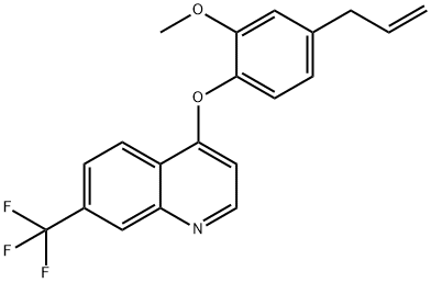 353256-87-8 4-(4-allyl-2-methoxyphenoxy)-7-(trifluoromethyl)quinoline