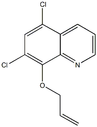 8-(allyloxy)-5,7-dichloroquinoline Structure