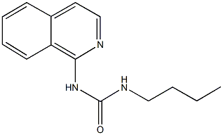 N-butyl-N'-(1-isoquinolinyl)urea Structure