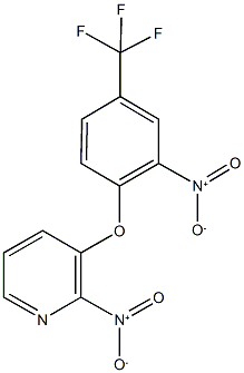 2-nitro-3-[2-nitro-4-(trifluoromethyl)phenoxy]pyridine,353257-38-2,结构式