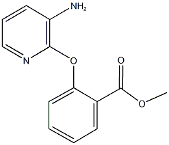 methyl 2-[(3-amino-2-pyridinyl)oxy]benzoate Structure