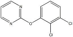2,3-dichlorophenyl 2-pyrimidinyl ether Structure