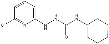353259-49-1 2-(6-chloro-2-pyridinyl)-N-cyclohexylhydrazinecarboxamide