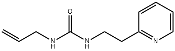 N-allyl-N'-[2-(2-pyridinyl)ethyl]urea 结构式