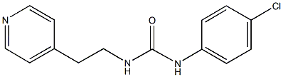 N-(4-chlorophenyl)-N'-[2-(4-pyridinyl)ethyl]urea|