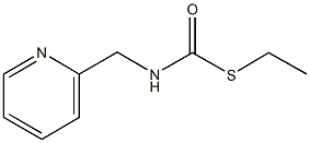 S-ethyl 2-pyridinylmethylthiocarbamate Struktur