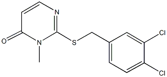 353260-32-9 2-[(3,4-dichlorobenzyl)sulfanyl]-3-methyl-4(3H)-pyrimidinone