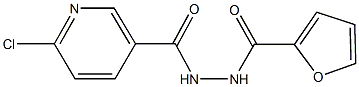 353261-48-0 6-chloro-N'-(2-furoyl)nicotinohydrazide