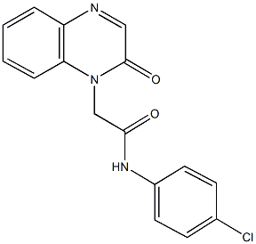 353261-90-2 N-(4-chlorophenyl)-2-(2-oxo-1(2H)-quinoxalinyl)acetamide