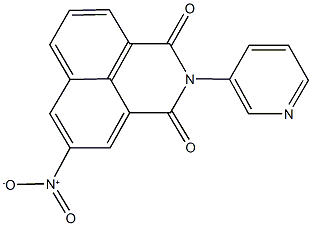 5-nitro-2-(3-pyridinyl)-1H-benzo[de]isoquinoline-1,3(2H)-dione Structure
