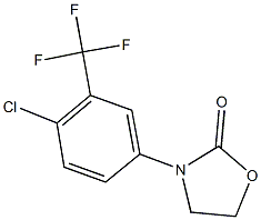 353265-74-4 3-[4-chloro-3-(trifluoromethyl)phenyl]-1,3-oxazolidin-2-one