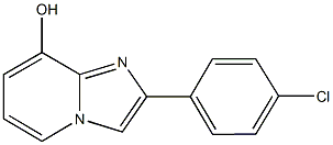 2-(4-chlorophenyl)imidazo[1,2-a]pyridin-8-ol Structure