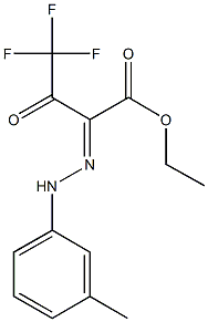 353267-80-8 ethyl 4,4,4-trifluoro-2-[(3-methylphenyl)hydrazono]-3-oxobutanoate