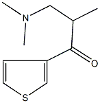 3-(dimethylamino)-2-methyl-1-(3-thienyl)-1-propanone,353269-30-4,结构式