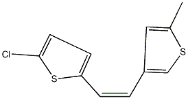 4-[2-(5-chloro-2-thienyl)vinyl]-2-methylthiophene|