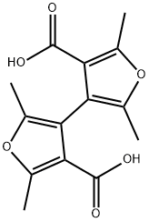 4,4'-bis[2,5-dimethyl-3-furoic acid] Structure