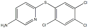 6-[(2,4,5-trichlorophenyl)sulfanyl]-3-pyridinamine|