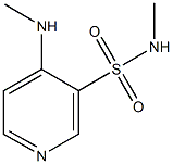 N-methyl-4-(methylamino)-3-pyridinesulfonamide,353277-94-8,结构式