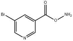 3-[(aminooxy)carbonyl]-5-bromopyridine Structure