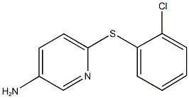 6-[(2-chlorophenyl)sulfanyl]-3-pyridinylamine Structure