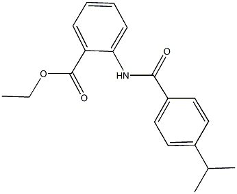 353472-53-4 ethyl 2-[(4-isopropylbenzoyl)amino]benzoate