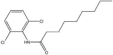 N-(2,6-dichlorophenyl)nonanamide Structure