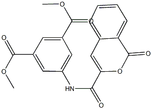 dimethyl 5-{[(1-oxo-1H-isochromen-3-yl)carbonyl]amino}isophthalate|WAY-324582