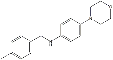 353489-79-9 N-(4-methylbenzyl)-4-(4-morpholinyl)aniline