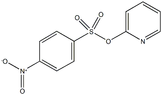 2-pyridinyl 4-nitrobenzenesulfonate Struktur
