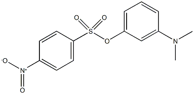 3-(dimethylamino)phenyl 4-nitrobenzenesulfonate,353514-91-7,结构式